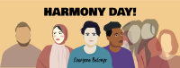 Harmony Day Celebration Facebook Cover Image Preview