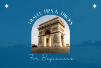 Travel to Paris Pinterest Cover