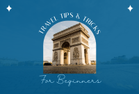 Travel to Paris Pinterest Cover Image Preview