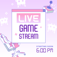 Feminine Game Stream Instagram Post