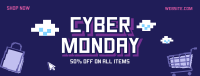 Pixel Cyber Monday Facebook Cover