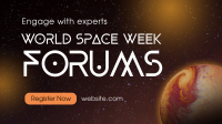 Space Week Forums Animation