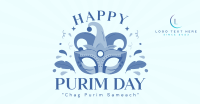 Purim Celebration Event Facebook Ad