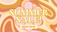 Groovy Summer Sale Facebook Event Cover