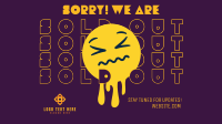 Sorry Sold Out Animation