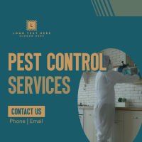 Pest Control Business Services Instagram Post Design