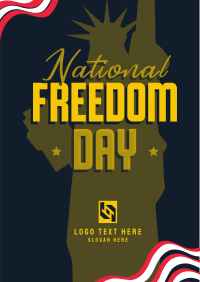 Freedom Day Celebration Flyer