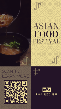 Asian Food Fest Instagram Story