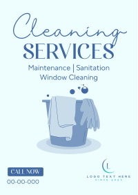 Bubbly Cleaning Flyer