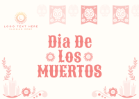 Papel Picado Postcard