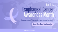 Esophageal Awareness Campaign Animation