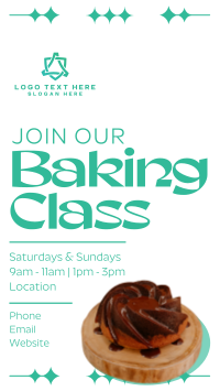 Bake Class Register Instagram Reel Image Preview