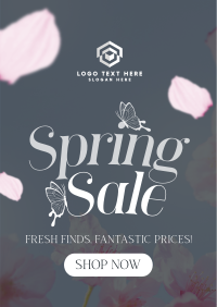 Fresh Spring Sale Poster