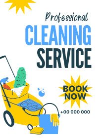 Cleaner for Hire Flyer