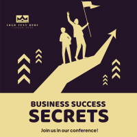 Business Success Secrets Linkedin Post