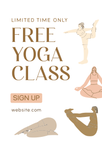 Yoga Promo for All Poster