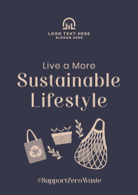 Sustainable Living Poster