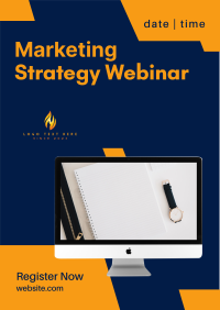 Marketing Strategy Webinar Flyer