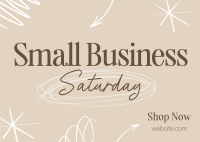 Small Business Owner Postcard example 1