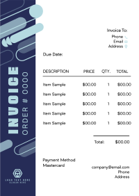 Geometric Corporate Generic Invoice