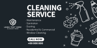 Cleaning Company Twitter Post