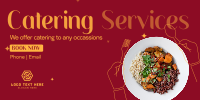 Catering At Your Service Twitter Post