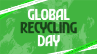 Modern Global Recycling Animation