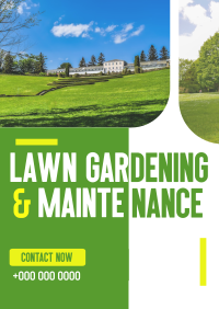 Neat Lawn Maintenance Flyer