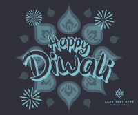 Diwali Festival Greeting Facebook Post