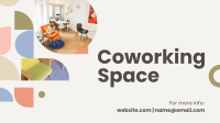 Coworking Space Shapes Facebook Event Cover