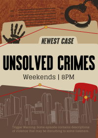 True Crime Podcast Poster