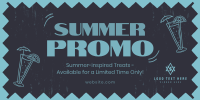 Cafe Summer Promo Twitter Post