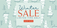 Winter Pines Sale Twitter Post