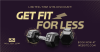 Gym Membership Discount Facebook Ad