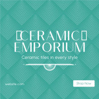 Ceramic Emporium Instagram Post Design