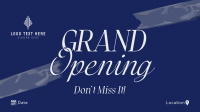 Grand Opening Animation