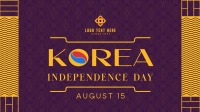 Independence Day of Korea Animation