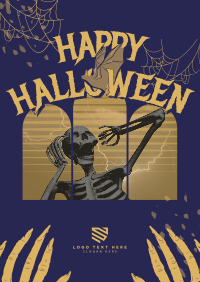 Halloween Greeting Poster