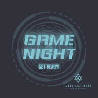 Futuristic Game Night Instagram Post