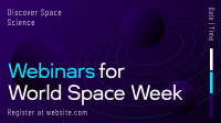 Space Week Webinar Animation