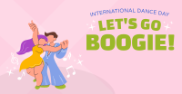 Lets Dance in International Dance Day Facebook Ad Design