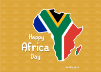 African Celebration Postcard
