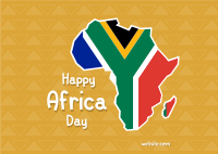 African Celebration Postcard Image Preview