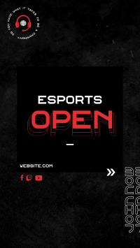 Esports Open Instagram Story Image Preview