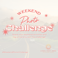 Quirky Photo Challenge Instagram Post Design