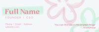 Floral Bliss Email Signature Image Preview