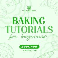 Baking Tutorials Linkedin Post Design