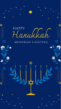 Hanukkah Lily Facebook Story