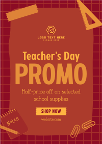 Teacher's Day Deals Flyer