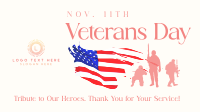 Commemorative Veterans Day Facebook Event Cover